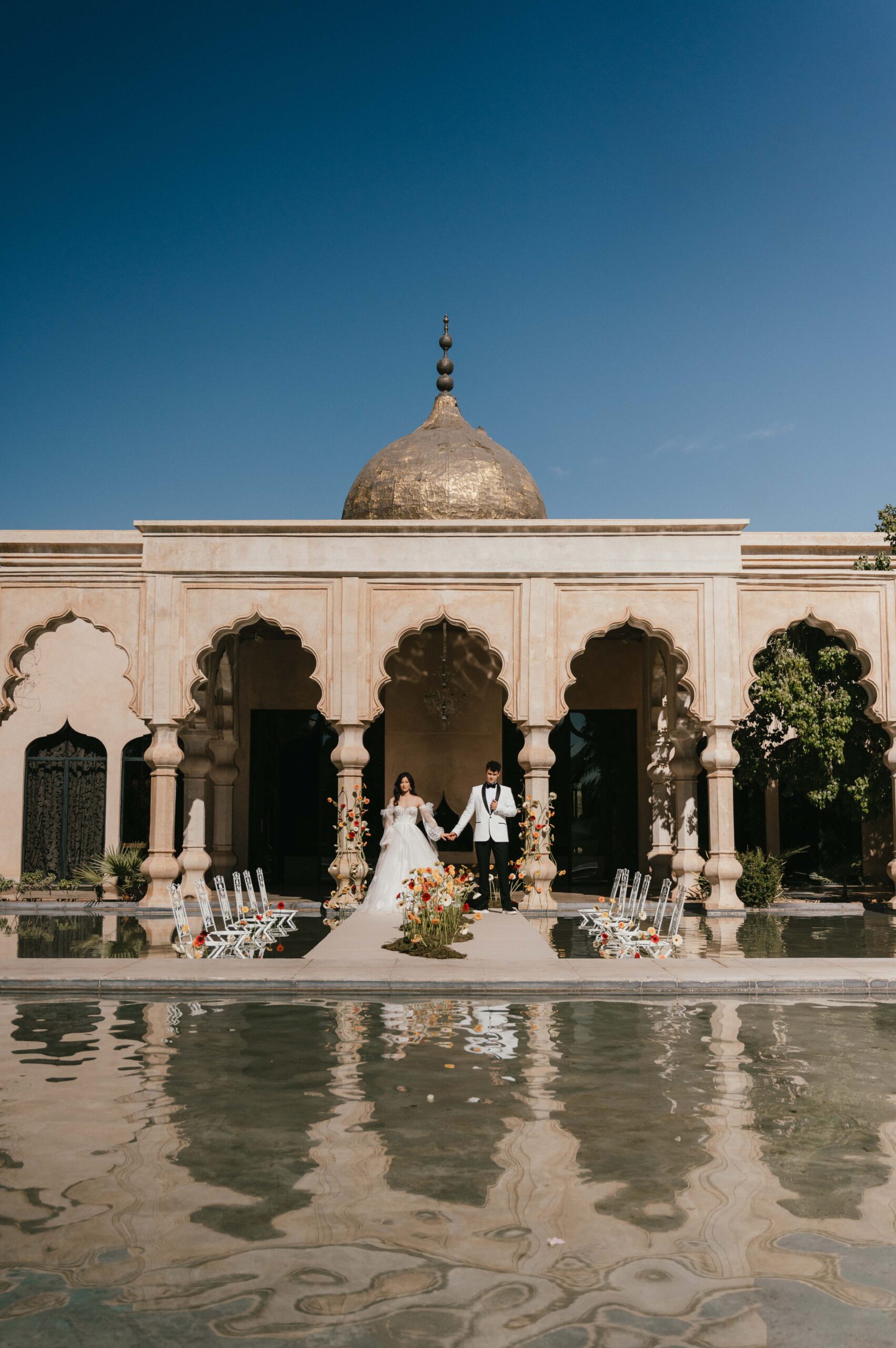 Luxury wedding at Palais Namaskar.