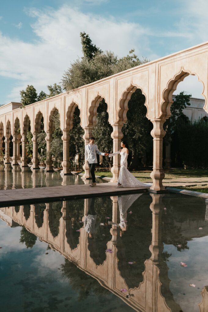 Marrakech luxury wedding venue Palais Namaskar. 