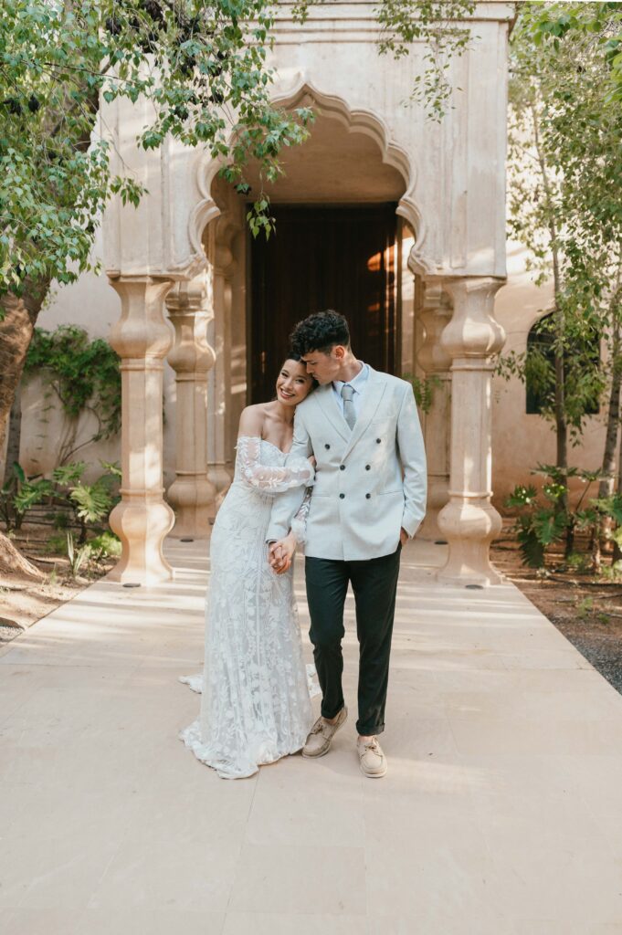 Luxury editorial wedding photography inspiration in Marrakech Morocco.